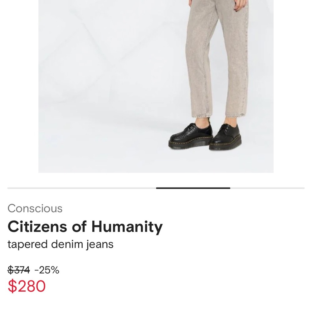 Citizens of Humanity Jolene Jeans - premium vintage - Picture 6 of 8